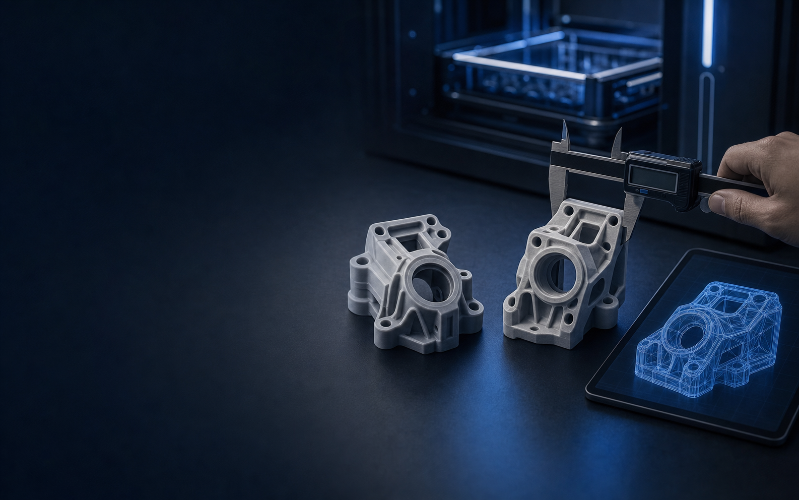 Прототипирование и измерительный контроль 3D-печатной детали